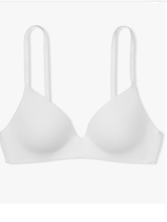 Victoria’s Secret Lightly Lined Wireless T-Shirt Bra in White Sz 38DDD NWT - Picture 3 of 8